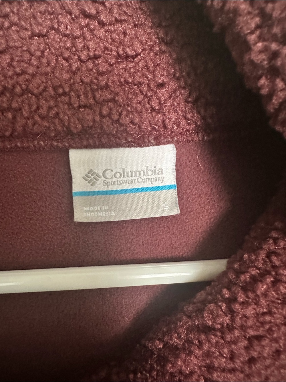 Columbia Women's Teddy Sherpa Jacket in Mauve - Picture 2 of 3